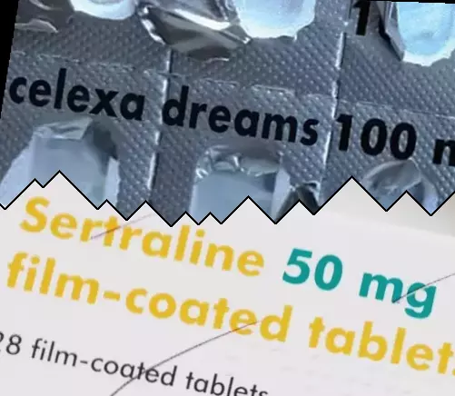 Celexa vs Sertraliini