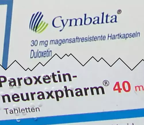 Cymbalta vs Paroksetiini