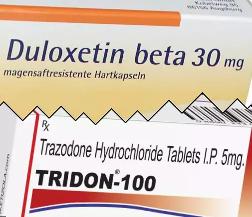 Duloksetiini vs Trazodone