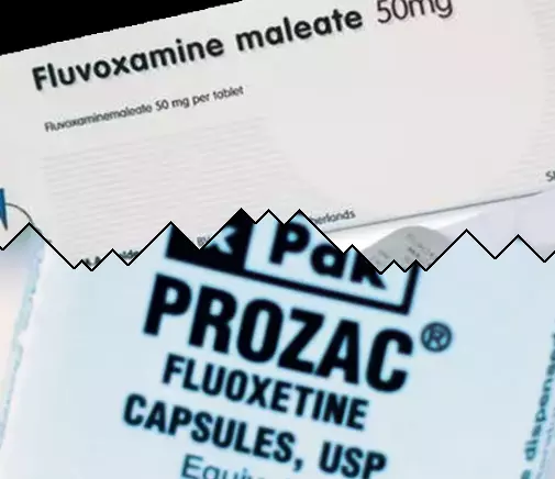 Fluvoksamiini vs Prozac