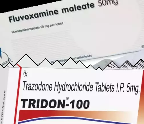 Fluvoksamiini vs Trazodone