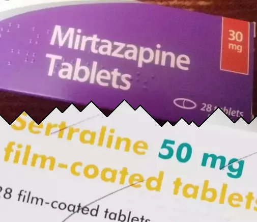 Mirtatsapiini vs Sertraliini