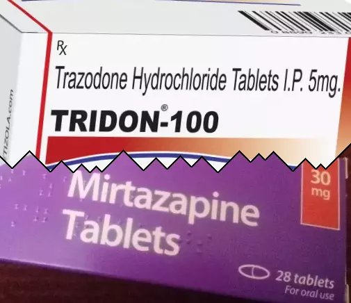 Trazodone vs Mirtatsapiini